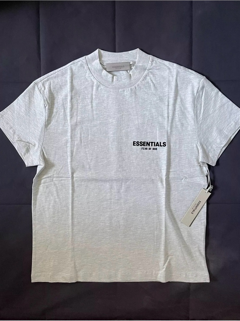 Essentials Short-Sleeve Logo Tee in White